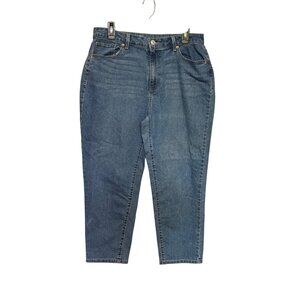 No‎ Boundaries Women’s Size 13 High-Waisted Blue Denim Jeans Curvy Comfort Fit